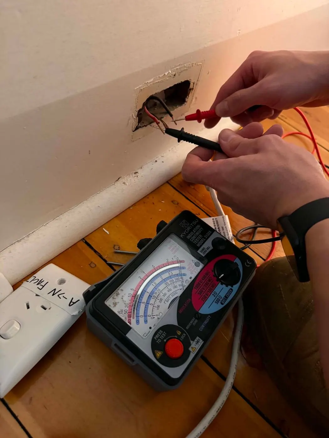 Partial Rewire of a 1950s Kingswood Home