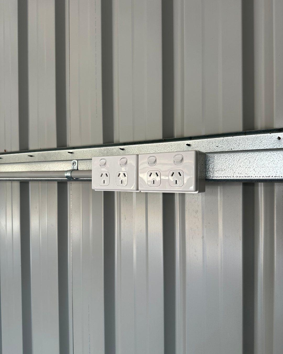 Shed Power Installation