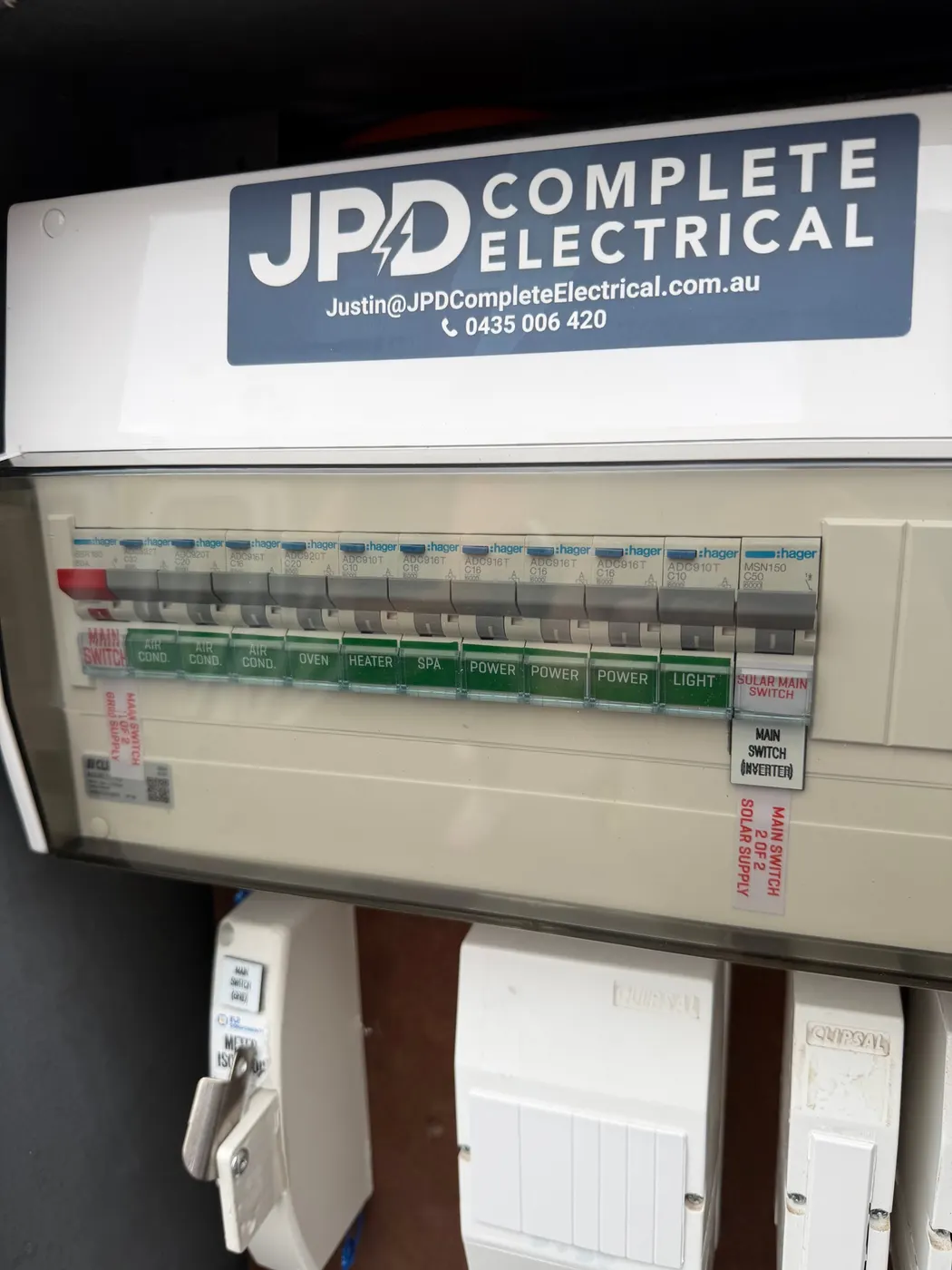A Full Asbestos Switchboard Replaced in Ridgehaven