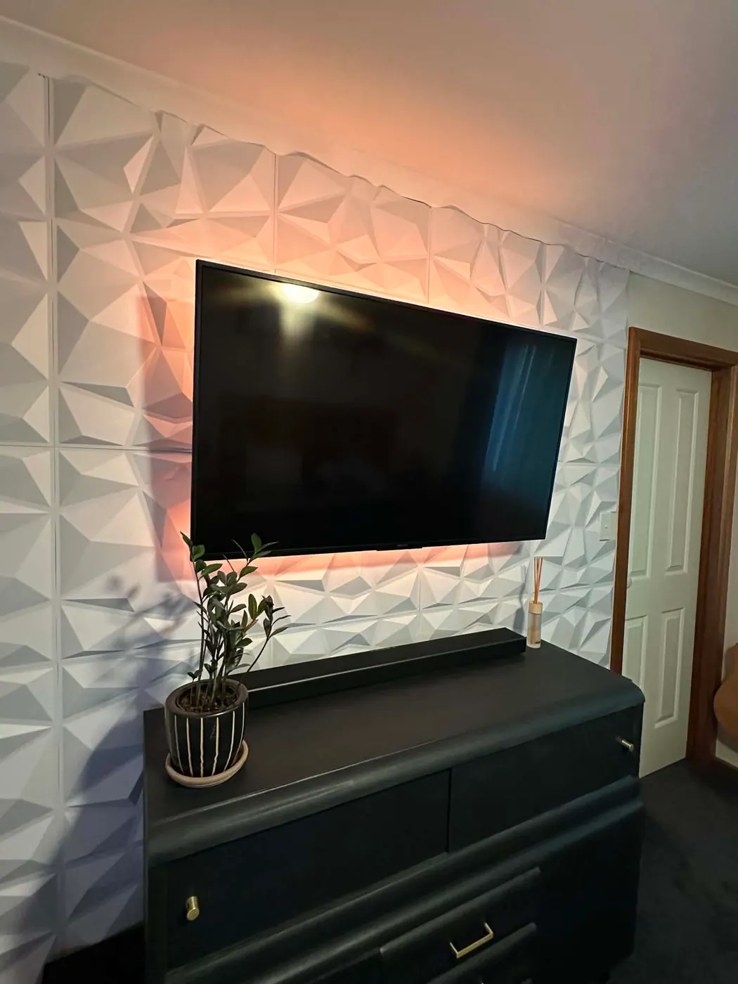 LED Downlights and a TV Wall Mount in Hope Valley